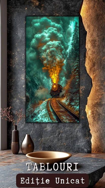 Tablou Sticla Securizata - Last Station - 02
