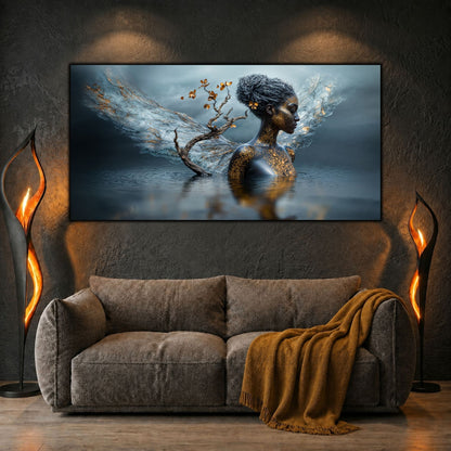 Tablou Modern Living Rădăcini în Amurg