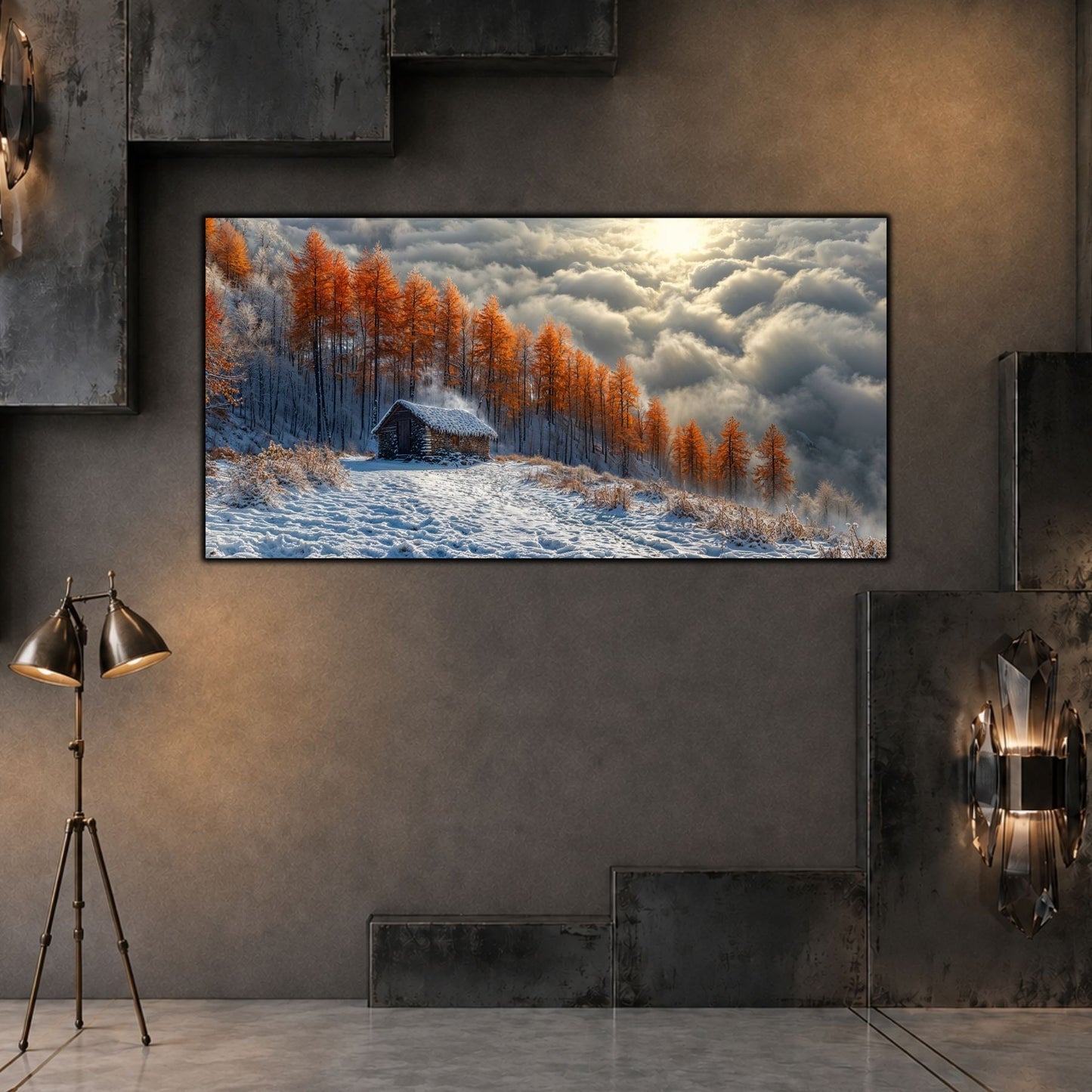 Tablou living elegant – After the Snowfall | The Long Way Home