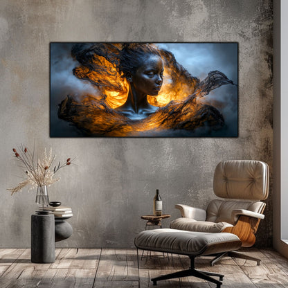 Tablou Sticla Securizata – Reimagined No28