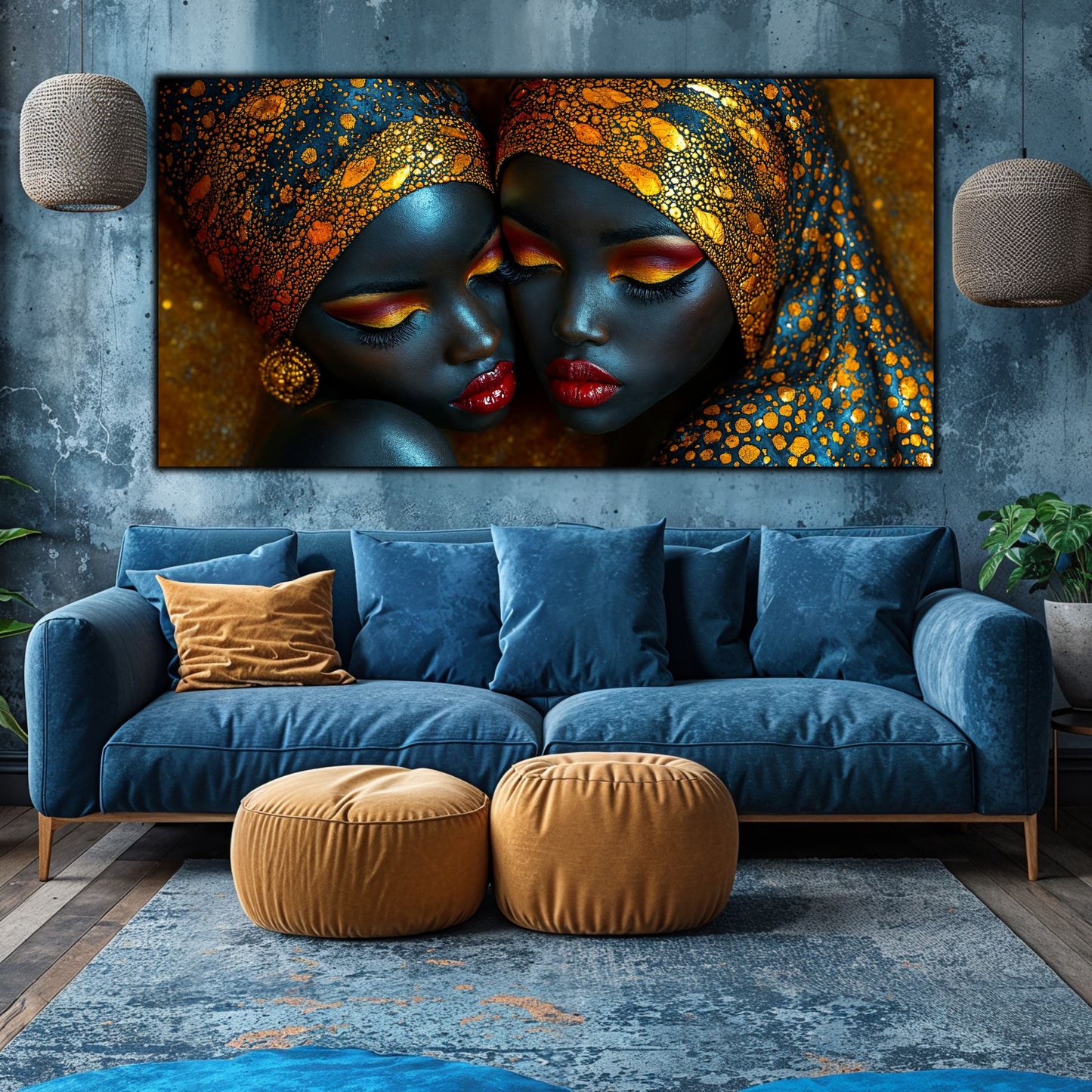 Tablou unicat din sticlă securizată - Beyond Tribe NO07