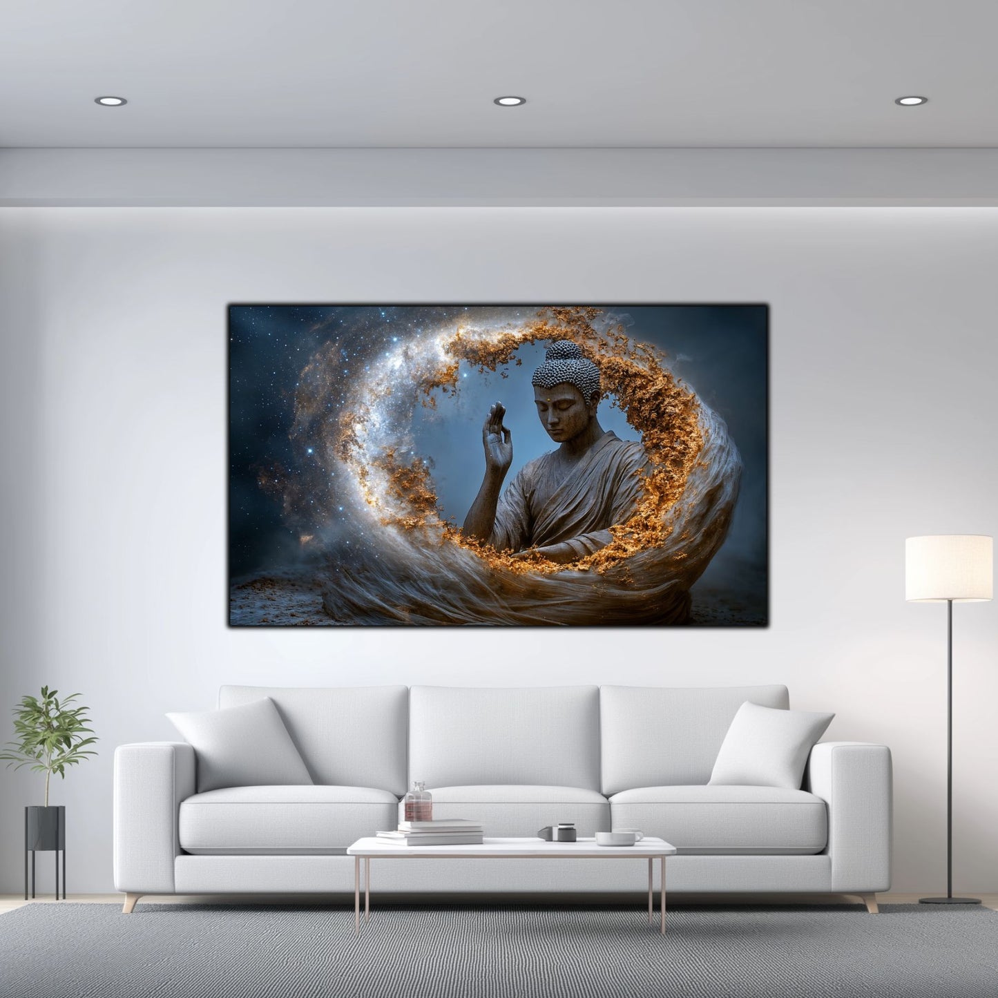 Tablou Decorativ pe Sticla Securizata – Ideal pt Dormitor si Living - Beyond Stardust No22