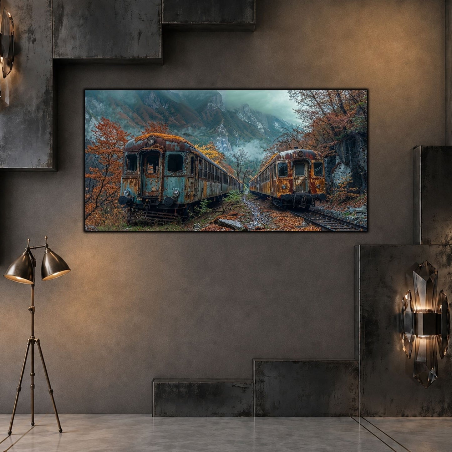 Tablou living elegant – Twin Ruins | The Long Way Home