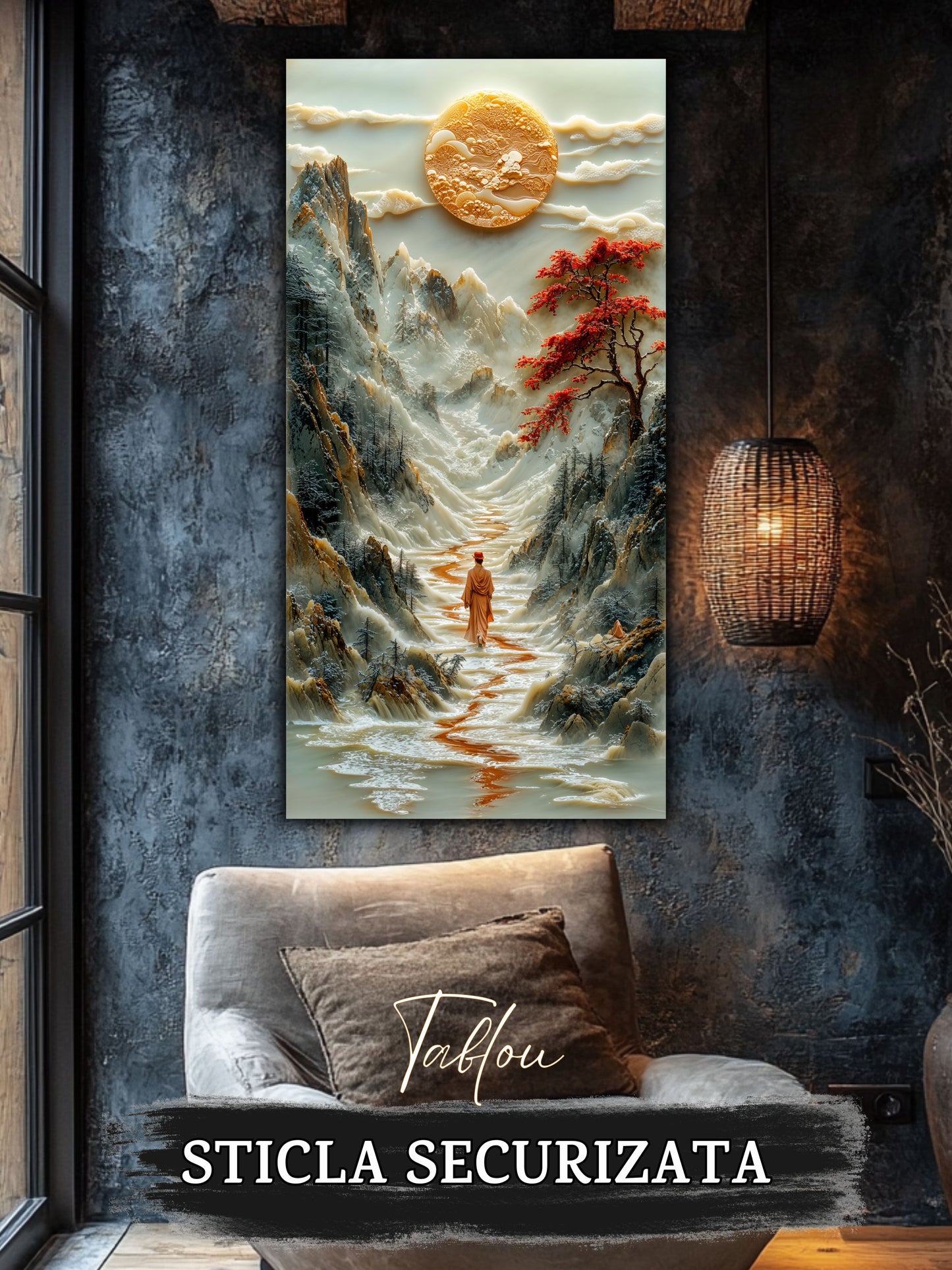 Tablou Sticla - Silk Road - 17