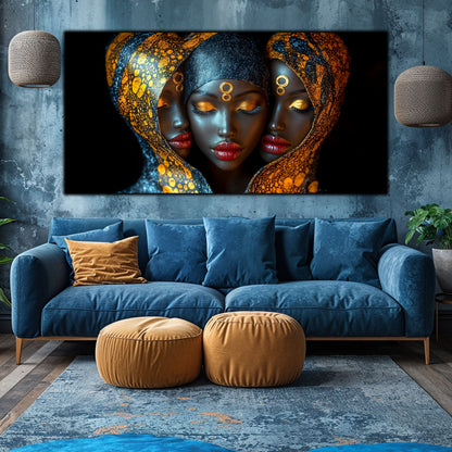 Tablou unicat din sticlă securizată - Beyond Tribe NO01