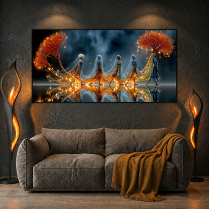 Tablou Abstract Living – Her First Light