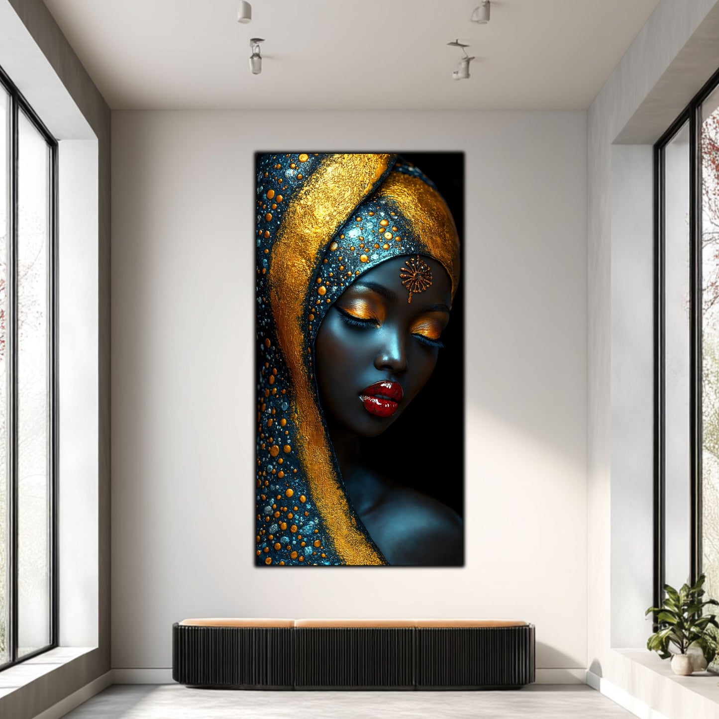 Tablou unicat din sticlă securizată - Beyond Tribe NO13