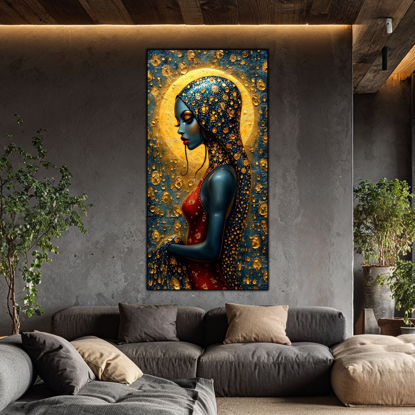 Tablou unicat din sticlă securizată Beyond Origin - No20