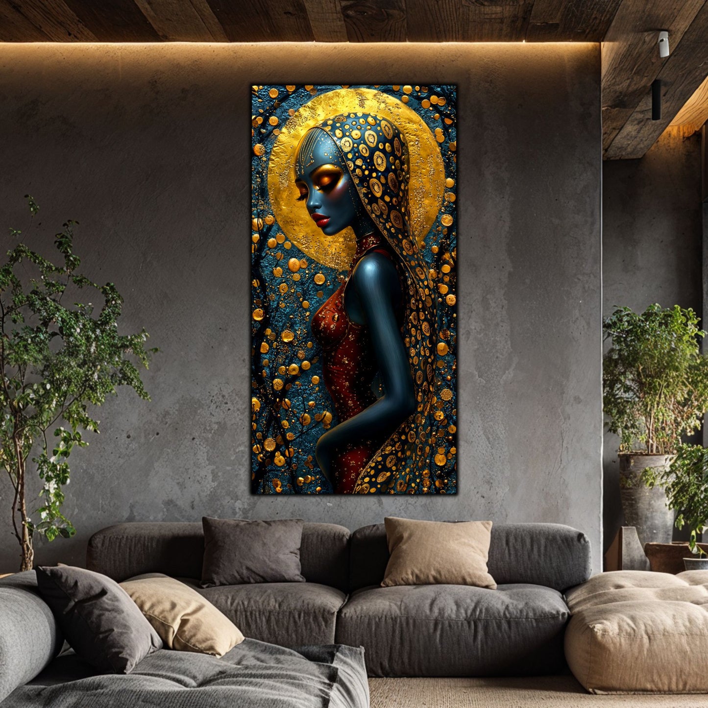 Tablou unicat din sticlă securizată Beyond Origin - No14