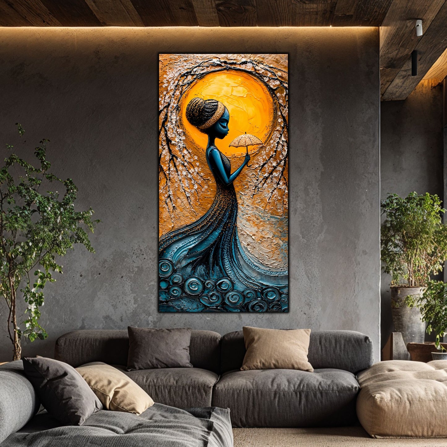 Tablou unicat din sticlă securizată Beyond Origin - No19