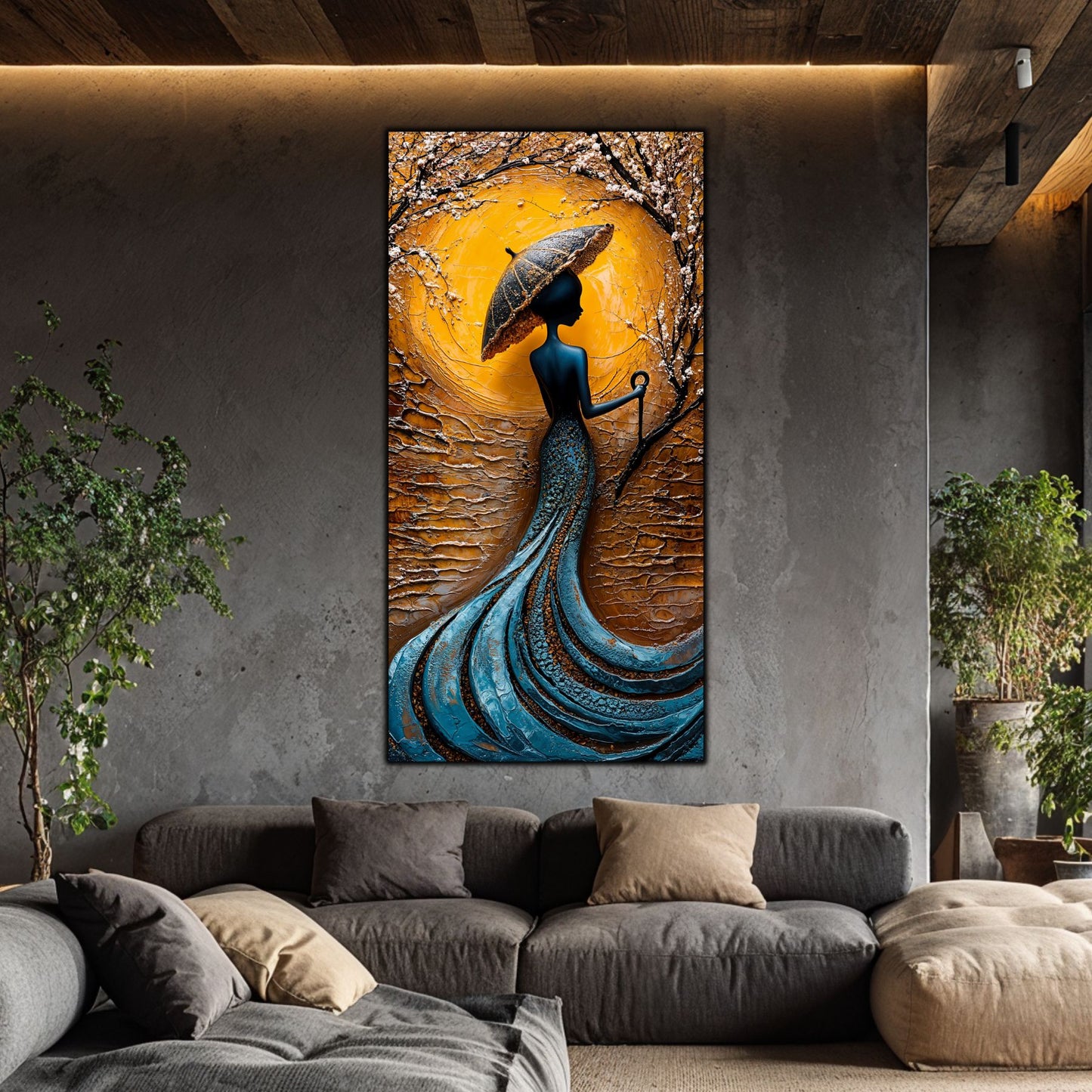 Tablou unicat din sticlă securizată Beyond Origin - No25