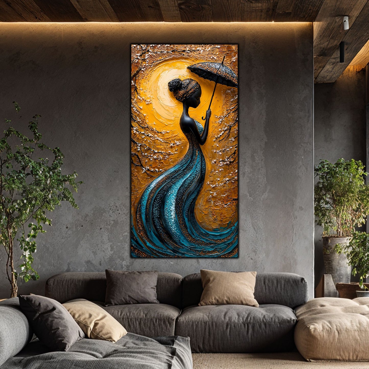 Tablou unicat din sticlă securizată Beyond Origin - No22