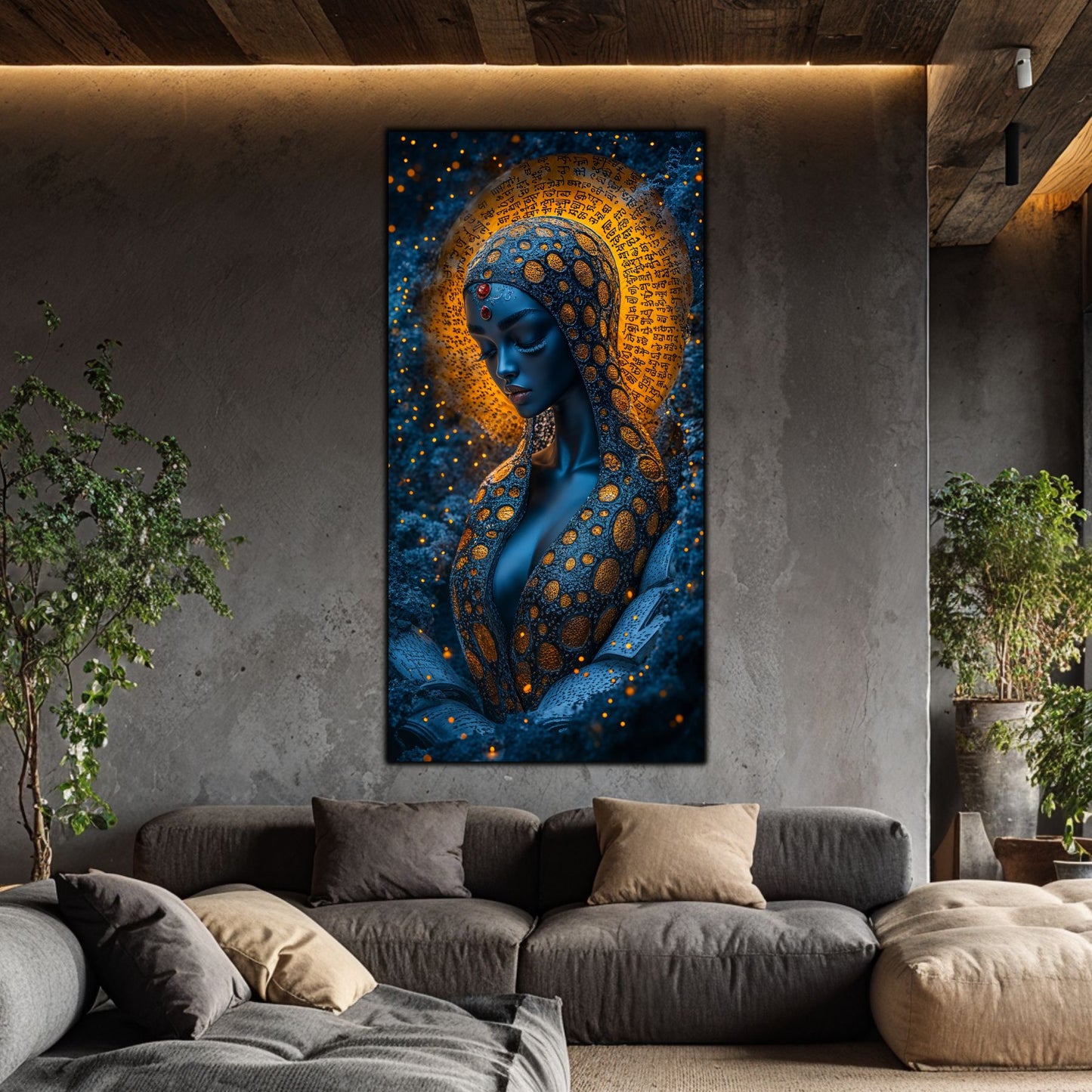 Tablou unicat din sticlă securizată Beyond Creation - No27