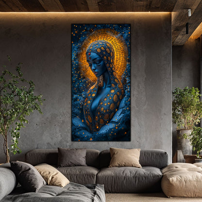 Tablou unicat din sticlă securizată Beyond Creation - No27