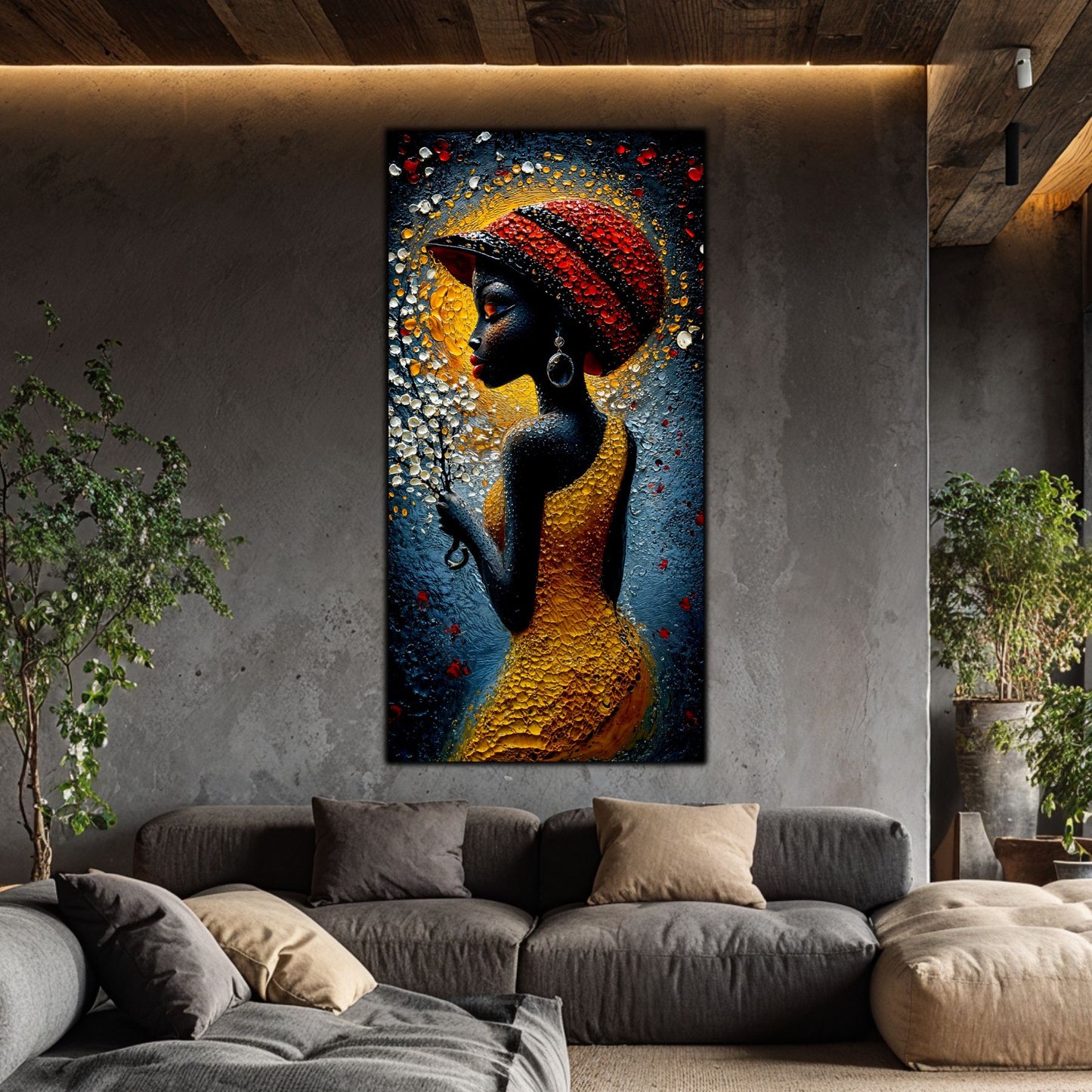 Tablou unicat din sticlă securizată Beyond Origin - No29