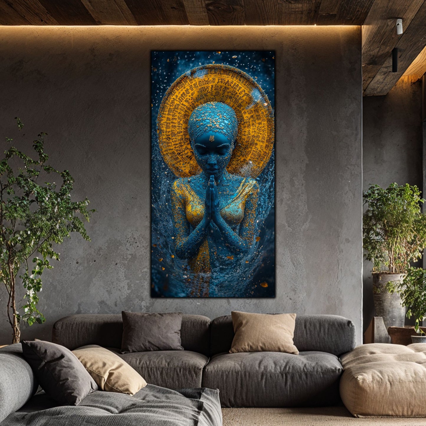 Tablou unicat din sticlă securizată Beyond Creation - No29