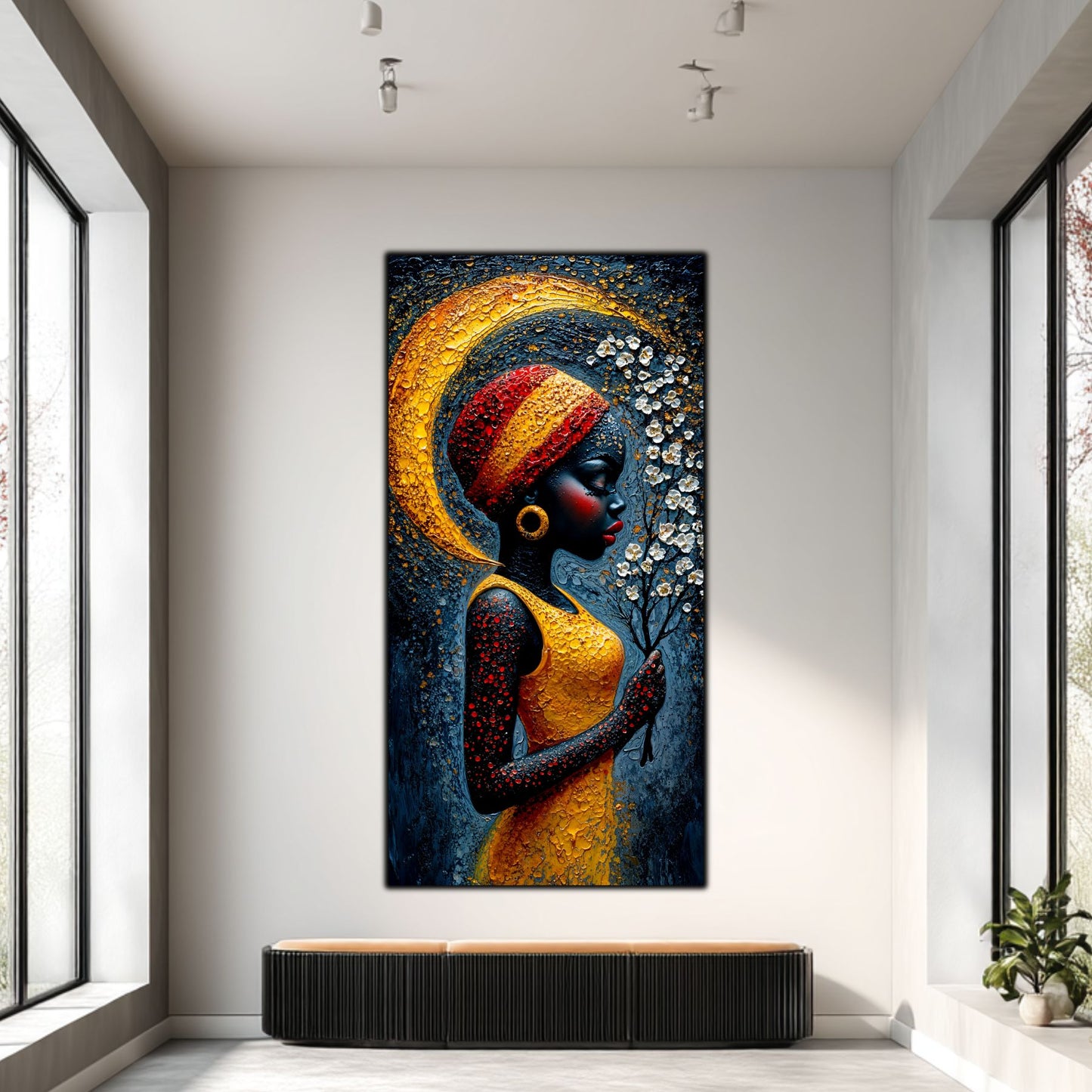 Tablou unicat din sticlă securizată Beyond Origin - No13