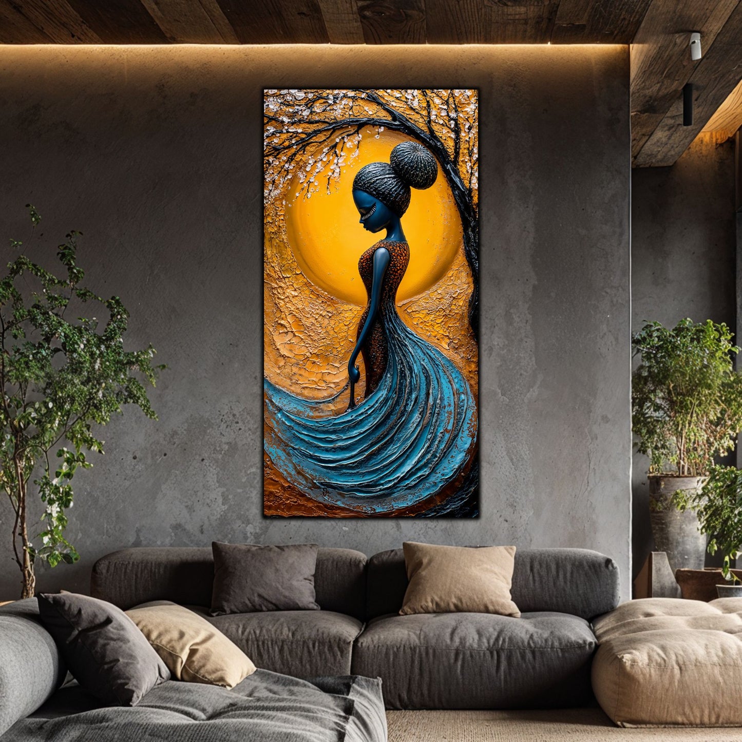 Tablou unicat din sticlă securizată Beyond Origin - No27