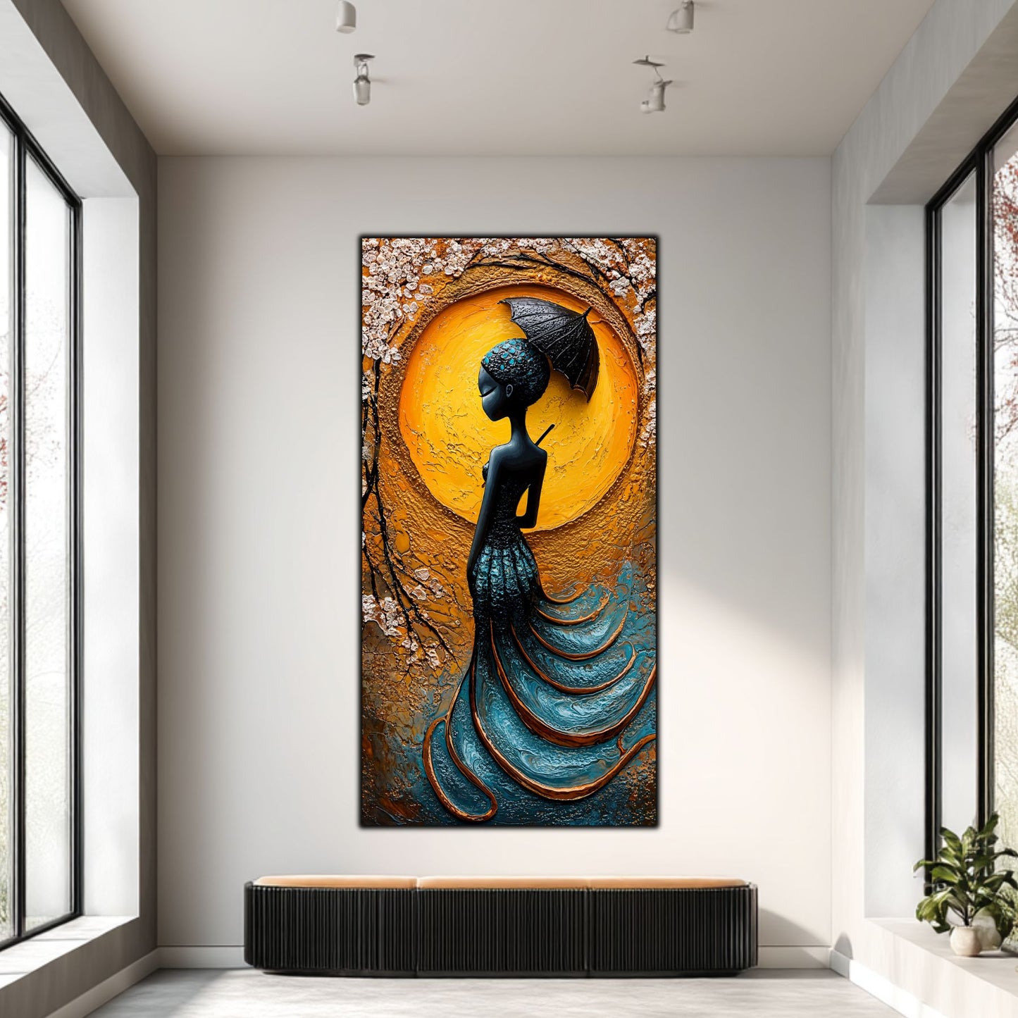 Tablou unicat din sticlă securizată Beyond Origin - No21