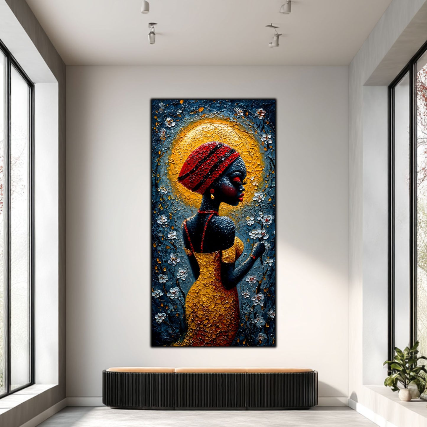 Tablou unicat din sticlă securizată Beyond Origin - No16