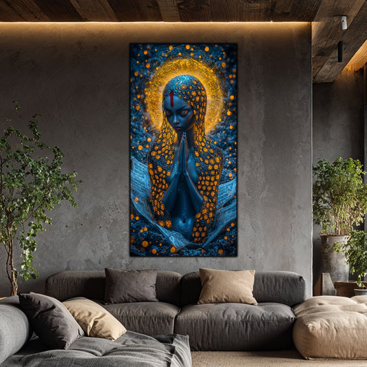 Tablou unicat din sticlă securizată Beyond Creation - No23