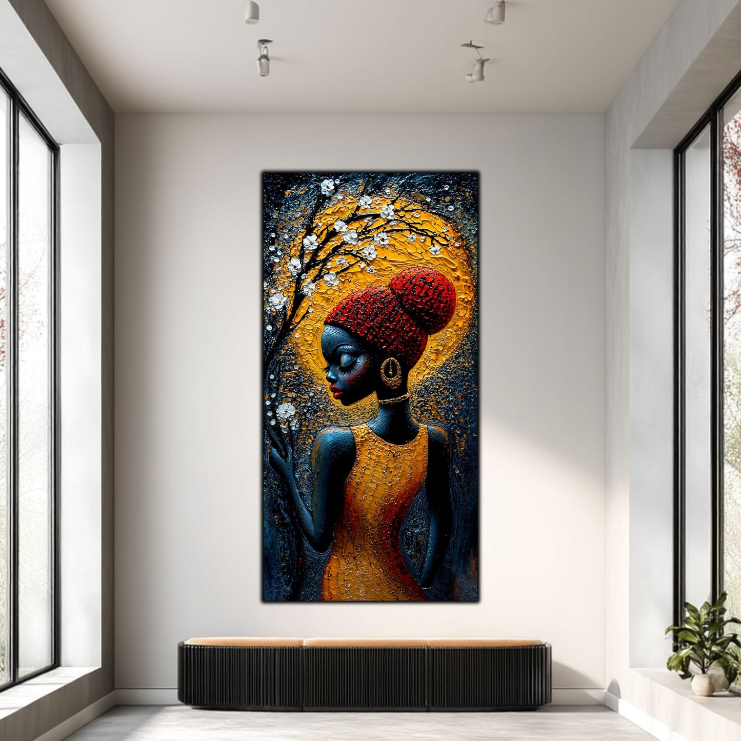 Tablou unicat din sticlă securizată Beyond Origin - No15