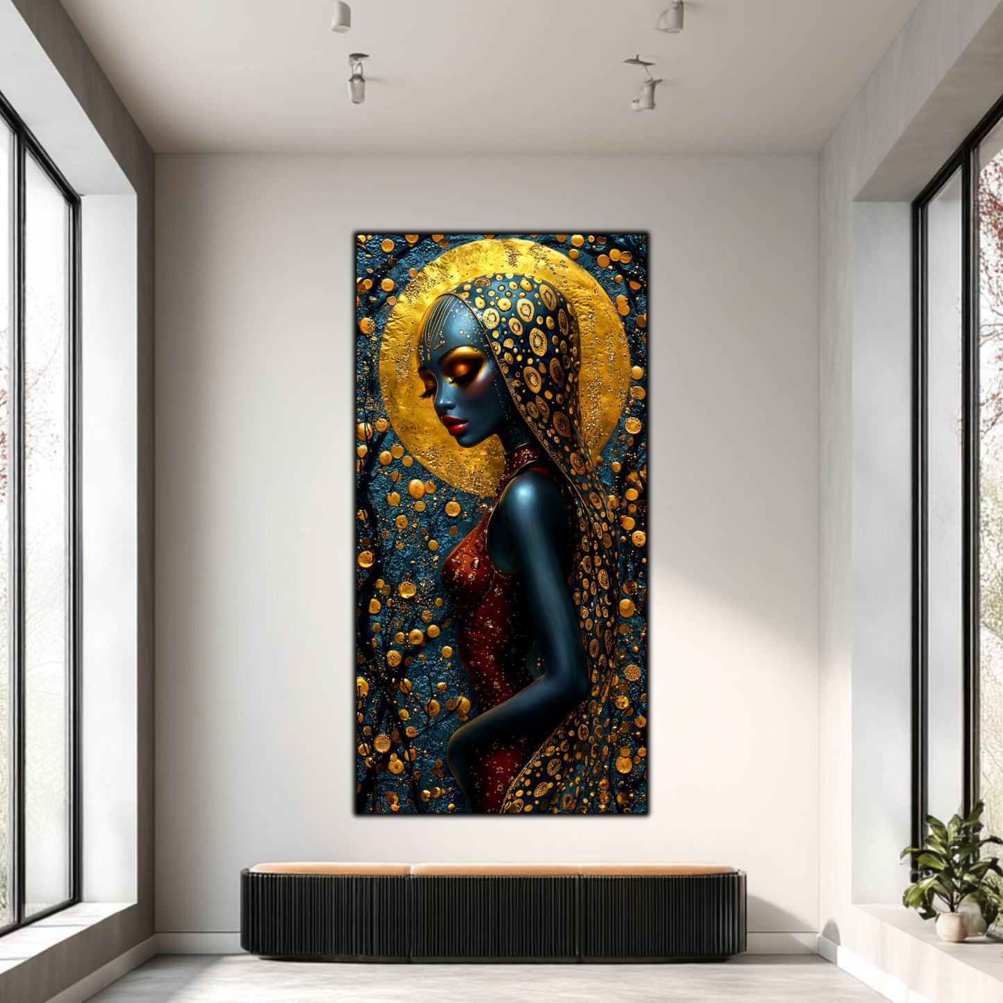 Tablou unicat din sticlă securizată Beyond Origin - No14