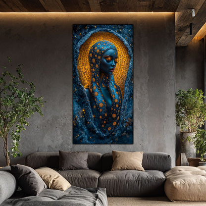 Tablou unicat din sticlă securizată Beyond Creation - No22