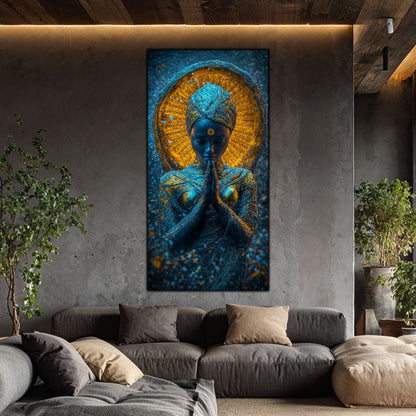 Tablou unicat din sticlă securizată Beyond Creation - No26