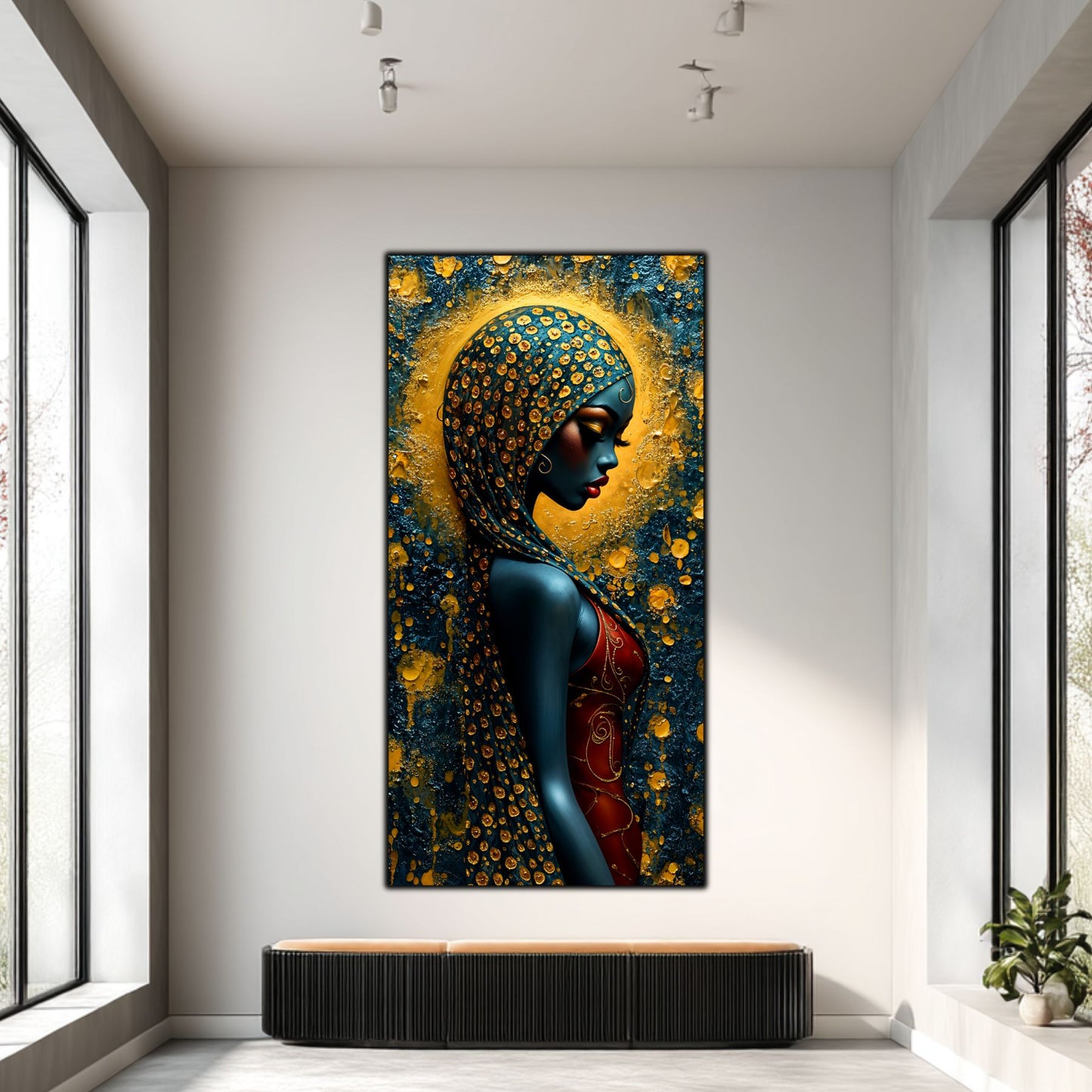 Tablou unicat din sticlă securizată Beyond Origin - No17