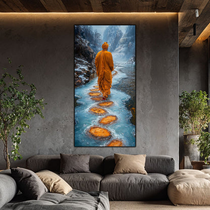 Tablou unicat din sticlă securizată Vanishing Step - No21