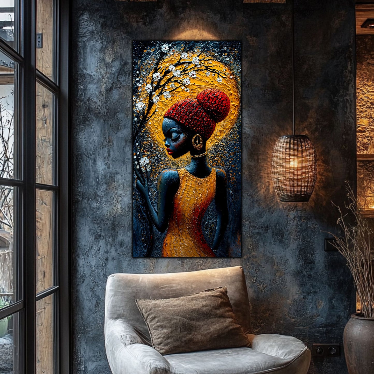 Tablou unicat din sticlă securizată Beyond Origin - No15