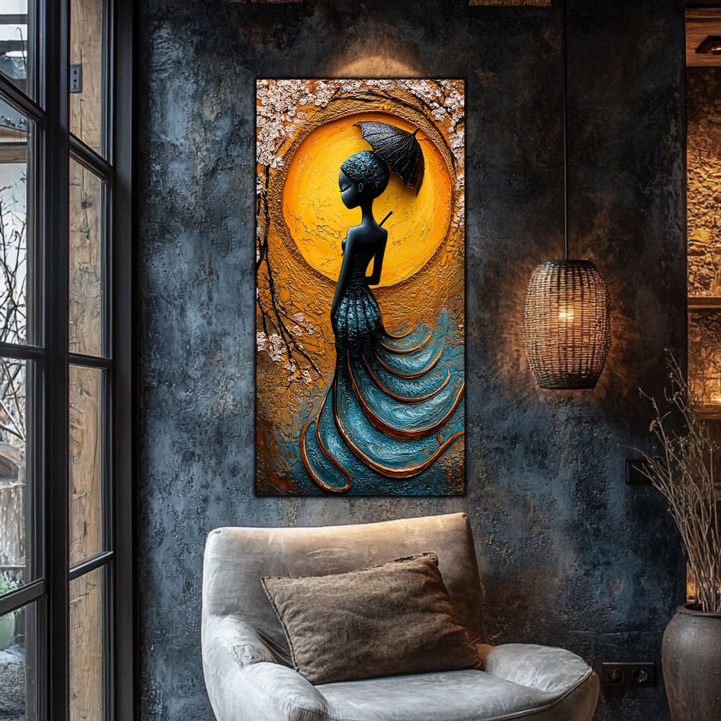 Tablou unicat din sticlă securizată Beyond Origin - No21