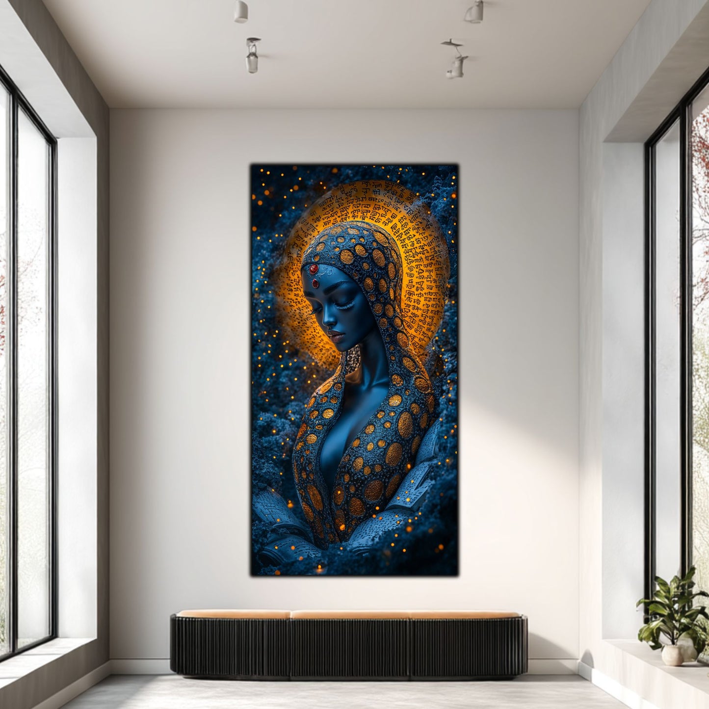 Tablou unicat din sticlă securizată Beyond Creation - No27