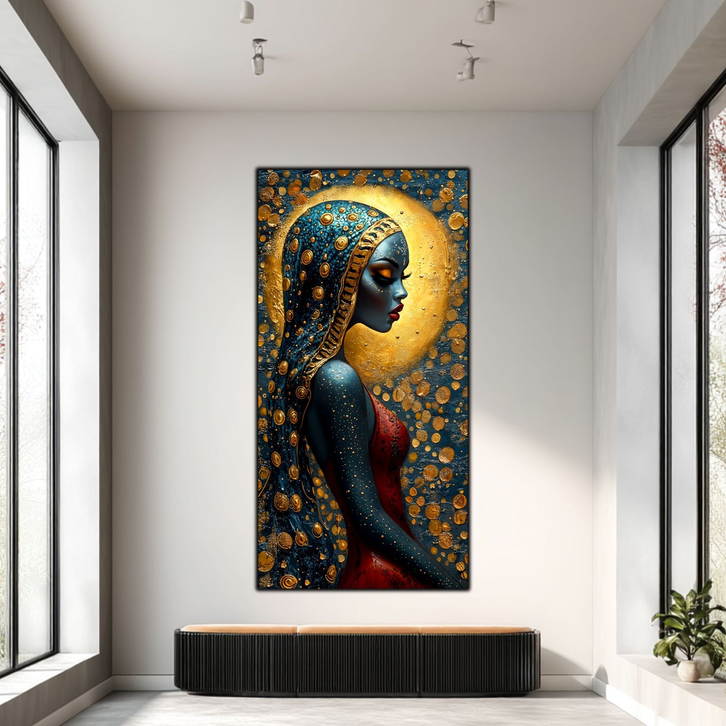 Tablou unicat din sticlă securizată Beyond Origin - No23