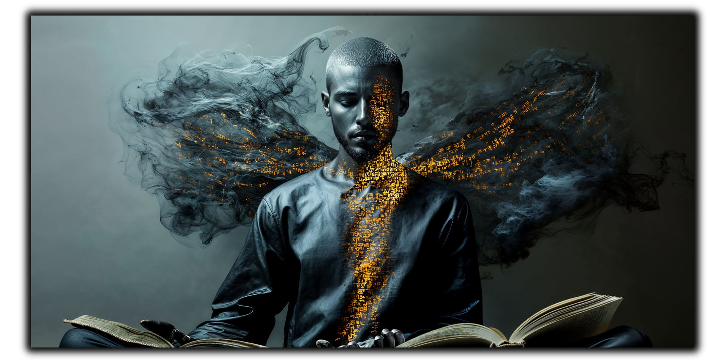 Beyond Meditation - Tablouri moderne pe sticla securizata pentru living contemporan NO30