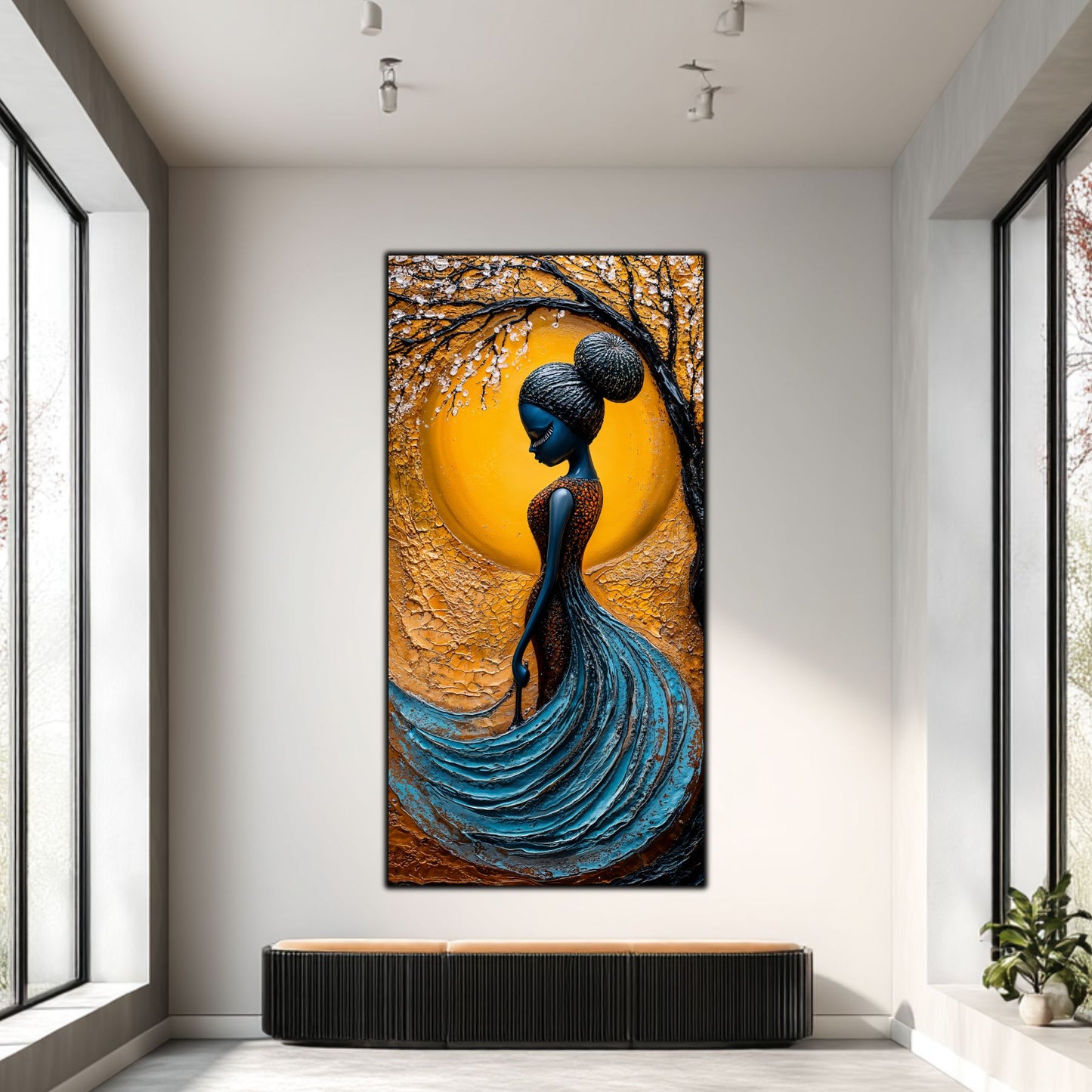 Tablou unicat din sticlă securizată Beyond Origin - No27