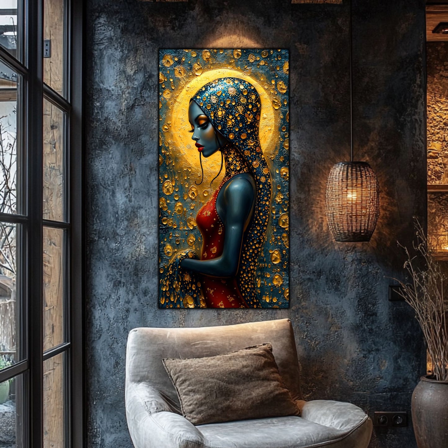 Tablou unicat din sticlă securizată Beyond Origin - No20