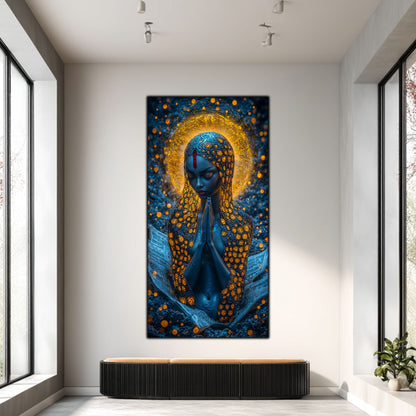 Tablou unicat din sticlă securizată Beyond Creation - No23