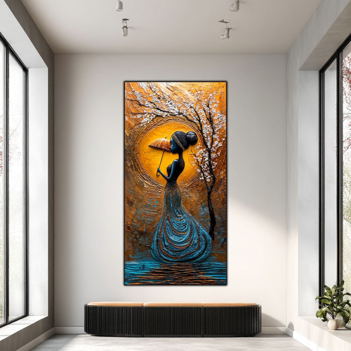 Tablou unicat din sticlă securizată Beyond Origin - No30