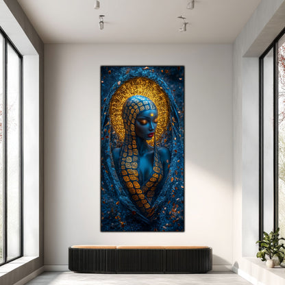 Tablou unicat din sticlă securizată Beyond Creation - No25