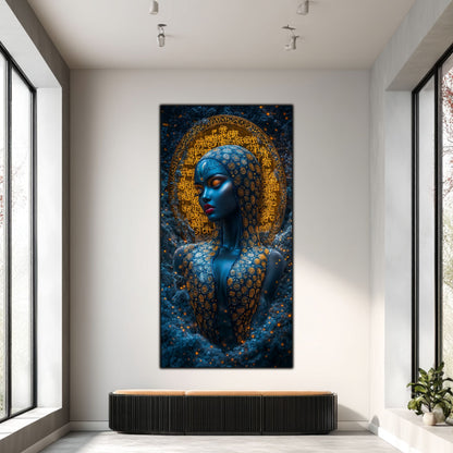 Tablou unicat din sticlă securizată Beyond Creation - No24