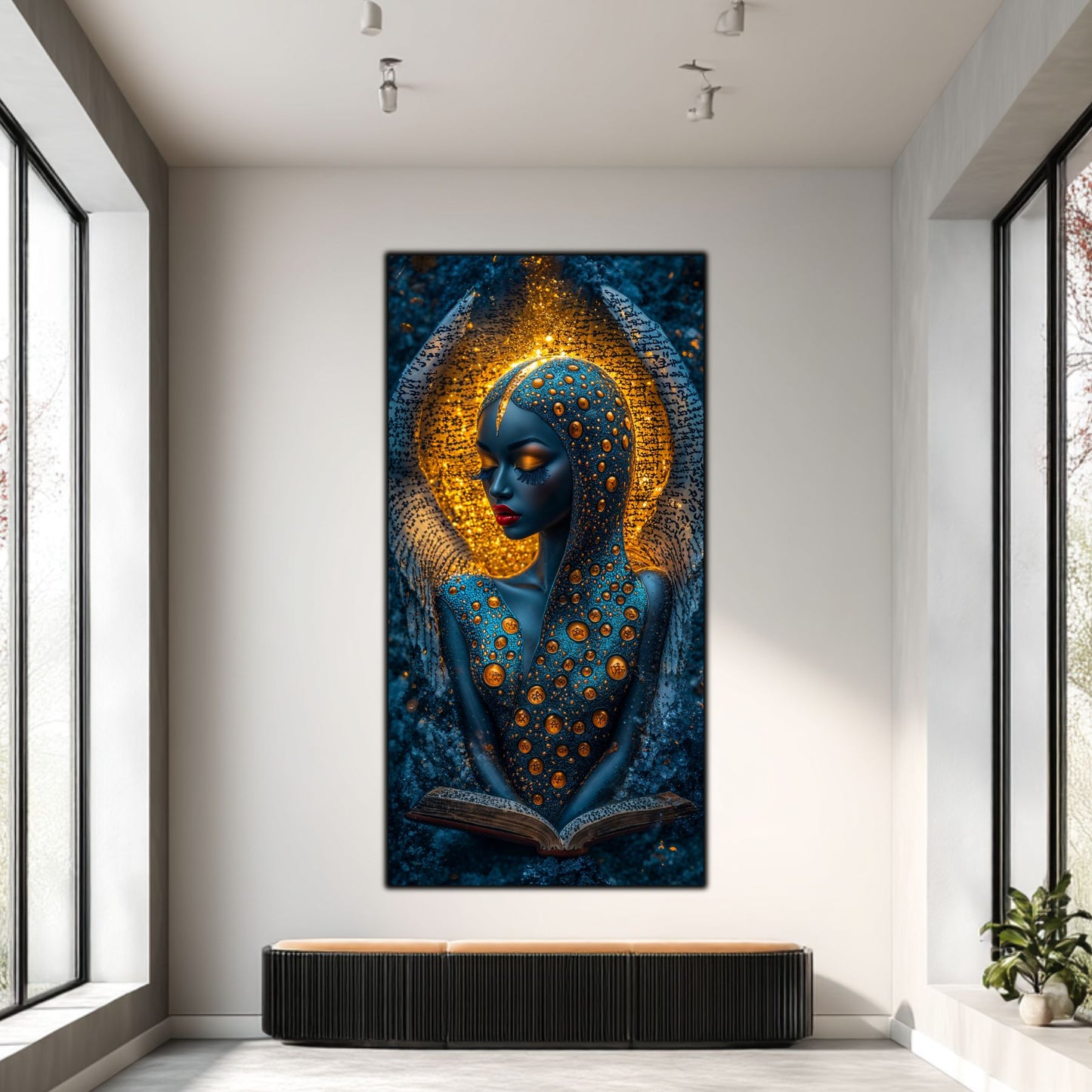 Tablou unicat din sticlă securizată Beyond Creation - No30