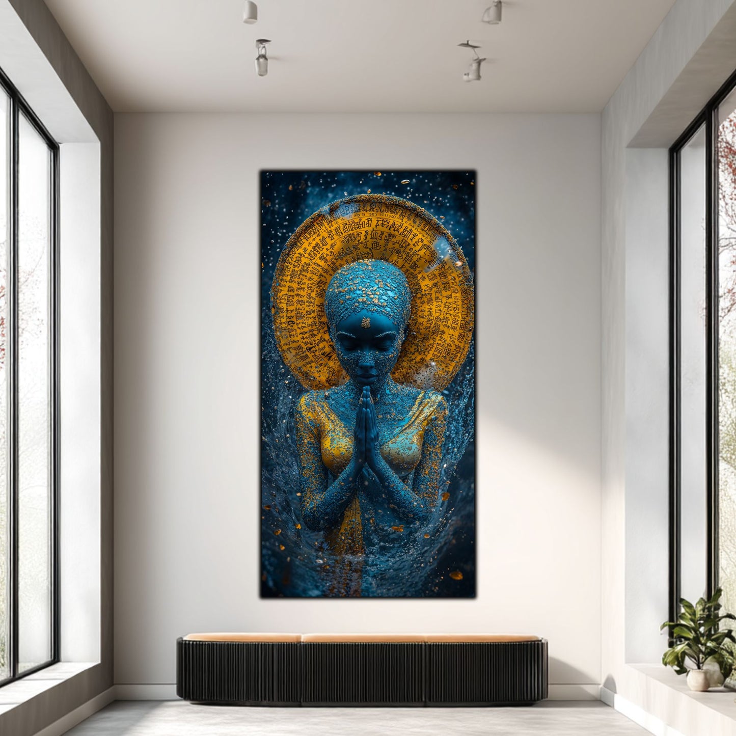 Tablou unicat din sticlă securizată Beyond Creation - No29