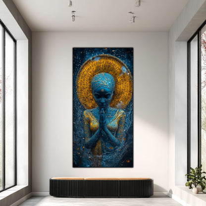 Tablou unicat din sticlă securizată Beyond Creation - No29