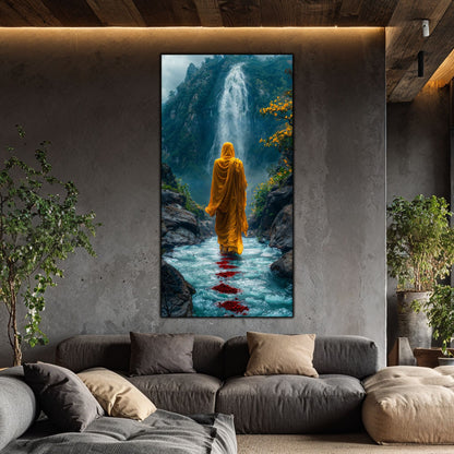 Tablou unicat din sticlă securizată Vanishing Step - No23