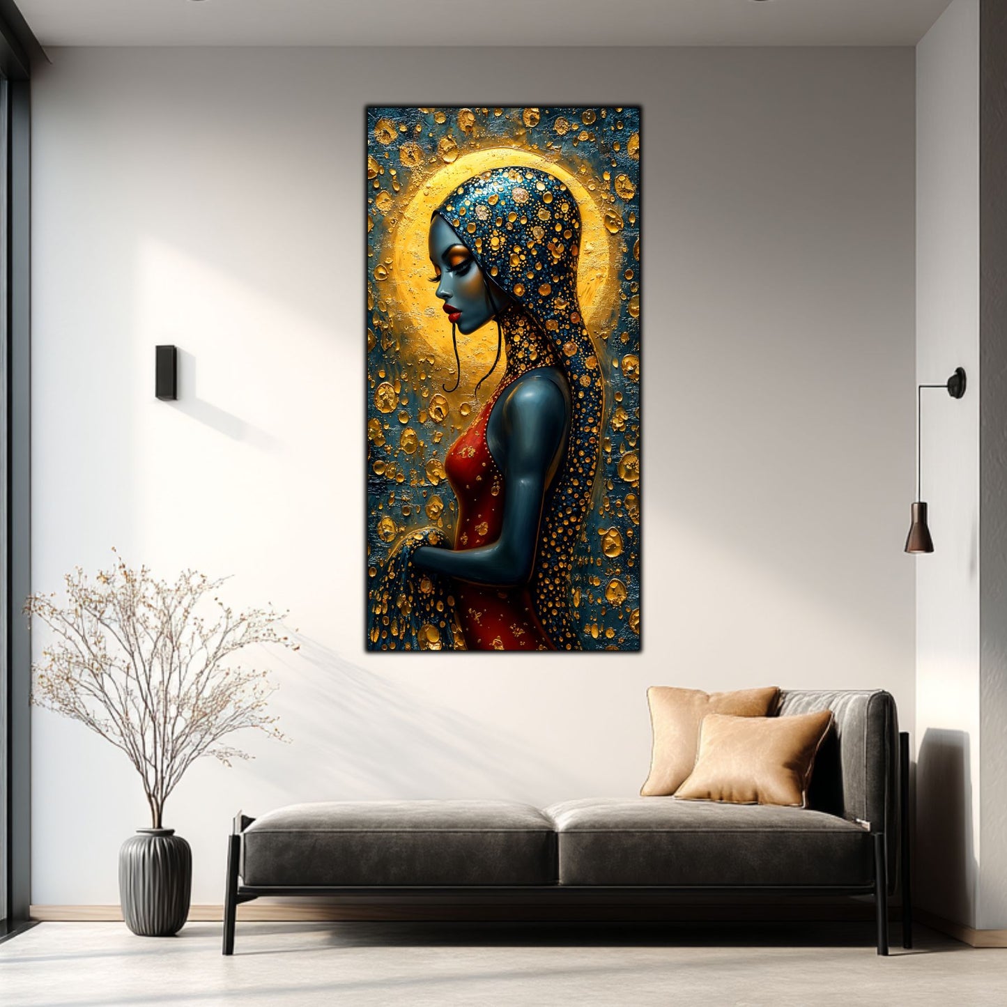 Tablou unicat din sticlă securizată Beyond Origin - No20