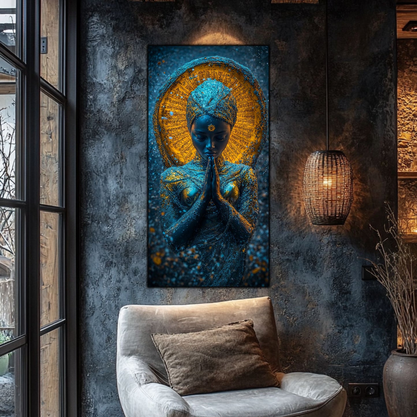 Tablou unicat din sticlă securizată Beyond Creation - No26