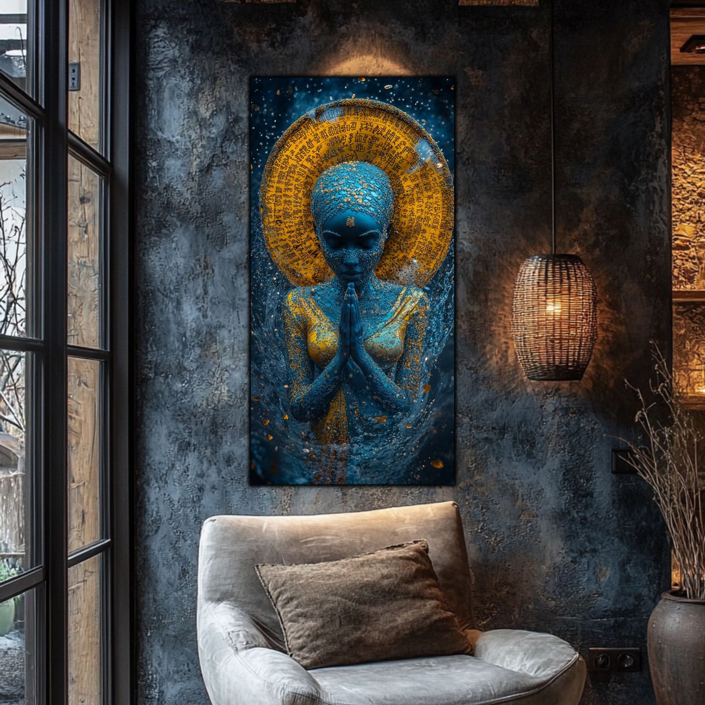 Tablou unicat din sticlă securizată Beyond Creation - No29