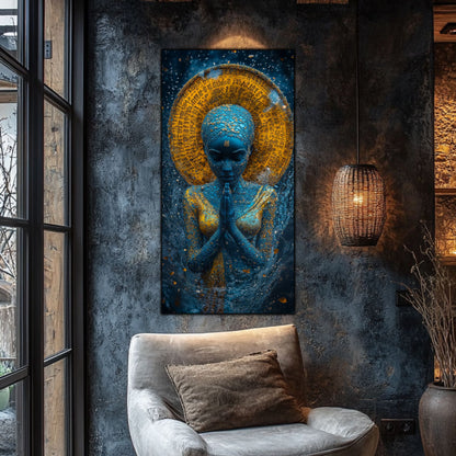 Tablou unicat din sticlă securizată Beyond Creation - No29